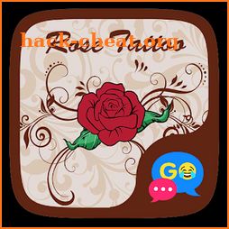 (FREE) GO SMS ROSE TATTOO THEME icon