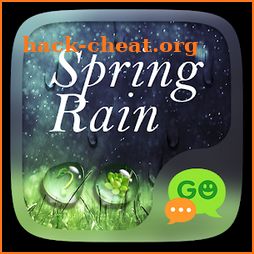 (FREE) GO SMS SPRING RAIN THEME icon