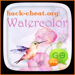 (FREE) GO SMS WATERCOLOR THEME icon