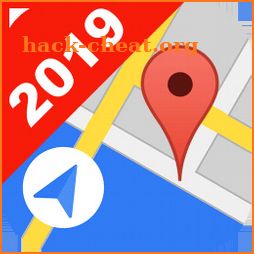 free GPS Location tracker, Map and Live Position icon