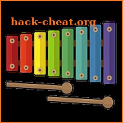 Free Xylophone with Notes and Hindi Key icon