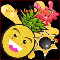 Fruit slash icon