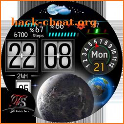 FS W158  DIGITAL WATCHFACE icon