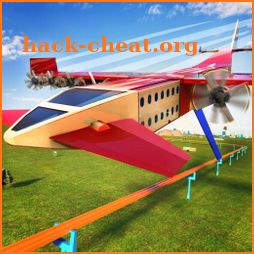 Futuristic Flying Train Simulator Taxi Train Games icon