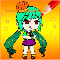 Gacha Coloring Book icon