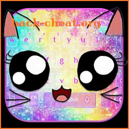 Galaxy Kitty Emoji Keyboard Theme icon