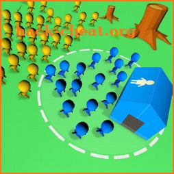 Giant Crowd.io: House Capture icon