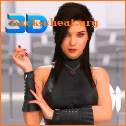 Girl robot simulation (18+ prank) icon