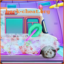 Girly Ice Cream Truck Car Wash icon