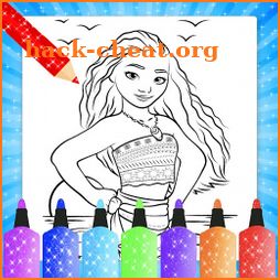 Glitter Coloring Book icon