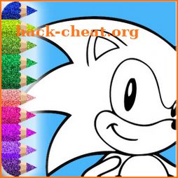 Glitter Soni Coloring Book icon