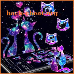 Glitter Sparkling Cat Theme icon