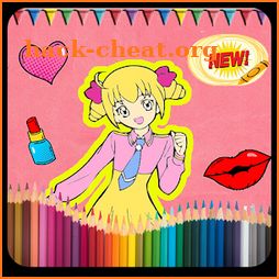 Glitterr Precure Doki Forces Coloring Book icon