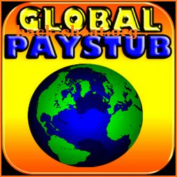 Global Payslip Paystub Paycheck icon