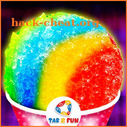 Glowing Rainbow Snow Cone-A DIY Snow Dessert Games icon