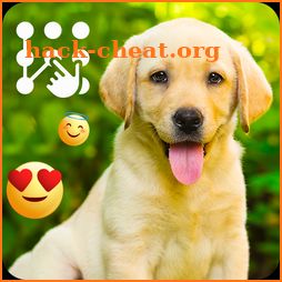 Golden Labrador Puppy Screen Lock Phone Pattern icon