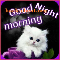 Good Morning - Good Night  Messages Images GIF icon