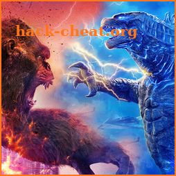 Gorilla king kong vs Godzilla icon