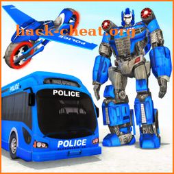 Gorilla Robot transforming game: Bus Robot Car war icon