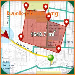 Gps Area Calculator with Level Meter icon