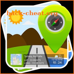 GPS Map Stamp: Add a Geotag on Gallery Photos icon
