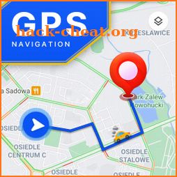 GPS Navigation Maps Directions icon