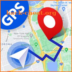 GPS Route Finder - Map Navigation, GPS Location icon