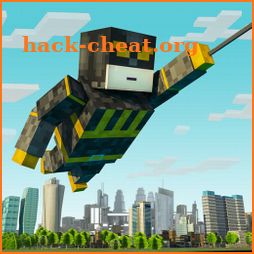 Grand Rope Hero Criminal Blocky City icon