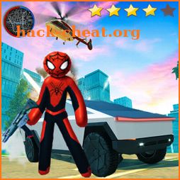 grand Spider Stickman Rope Hero Gangstar auto-thef icon