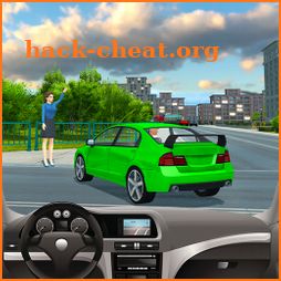 Grand Taxi simulator 3D game icon