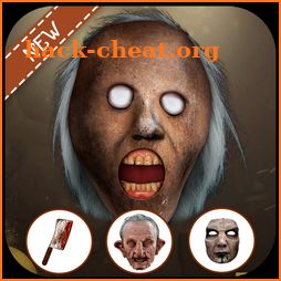 granny camera editor: scary grandmother masks face icon