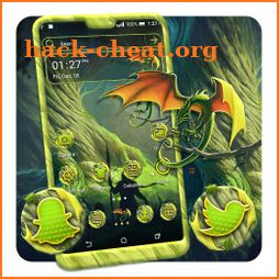 Green Dragon Theme Launcher icon