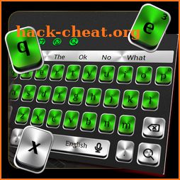 Green Silver Keyboard icon