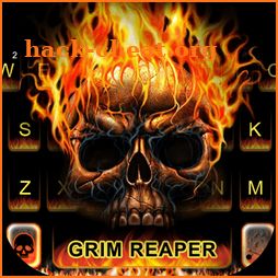 Grim Skull Emoji Keyboard icon