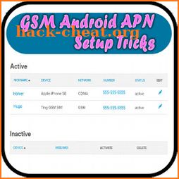 GSM Android APN Setup Tricks icon