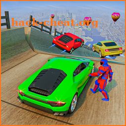 GT Superhero Racing Car Ramps icon