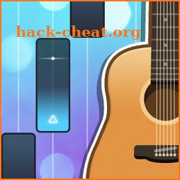 GuitarHolic: the Music Tiles icon