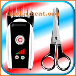 Hair clipper-Hairdressing scissors-Dryer icon