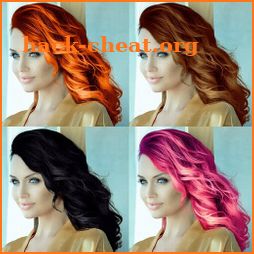 Hair color changer icon