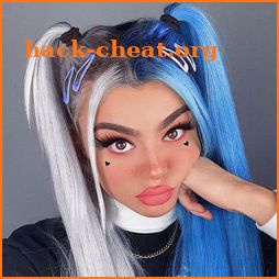 Hair color editor changer icon