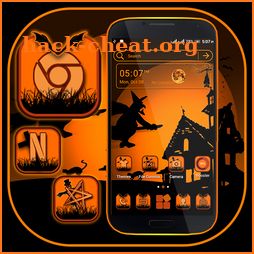 Halloween Dark Night Launcher Theme icon