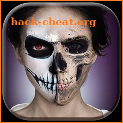 Halloween Skeleton Makeup Games For Girls icon