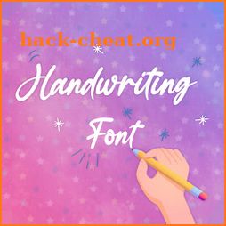 Handwriting Fonts Style icon