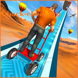 Happy Auto Wheels: Vertical Mega Ramp GT Stunts icon