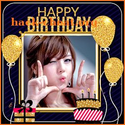 Happy Birthday Photo Frame Special Stickers icon