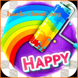 Happy Brush - Recolor Poly Art with Paintbrush icon