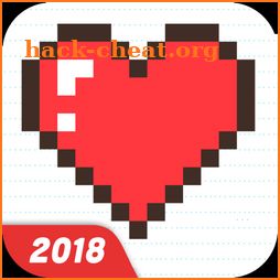 Happy Cartoon Pixel Book - Pixel Art Coloring icon