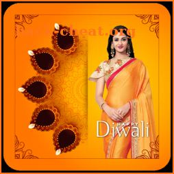 Happy Diwali Photo Frame & Diwali Dp Maker icon