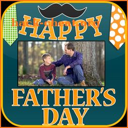 Happy Father's Day Photo Frame icon