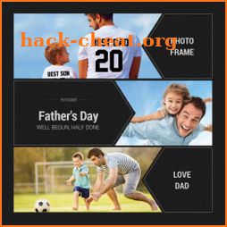 Happy Father's Day Photo Frames Cards 2020 icon